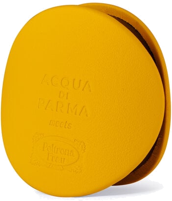 Diffuseur de parfum en cuir pour voiture Acqua Di Parma meets Poltona Frau - Jaune vue 2