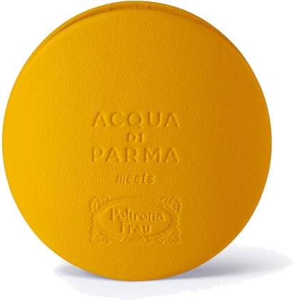 Diffuseur de parfum en cuir pour voiture Acqua Di Parma meets Poltona Frau - Jaune vue 4
