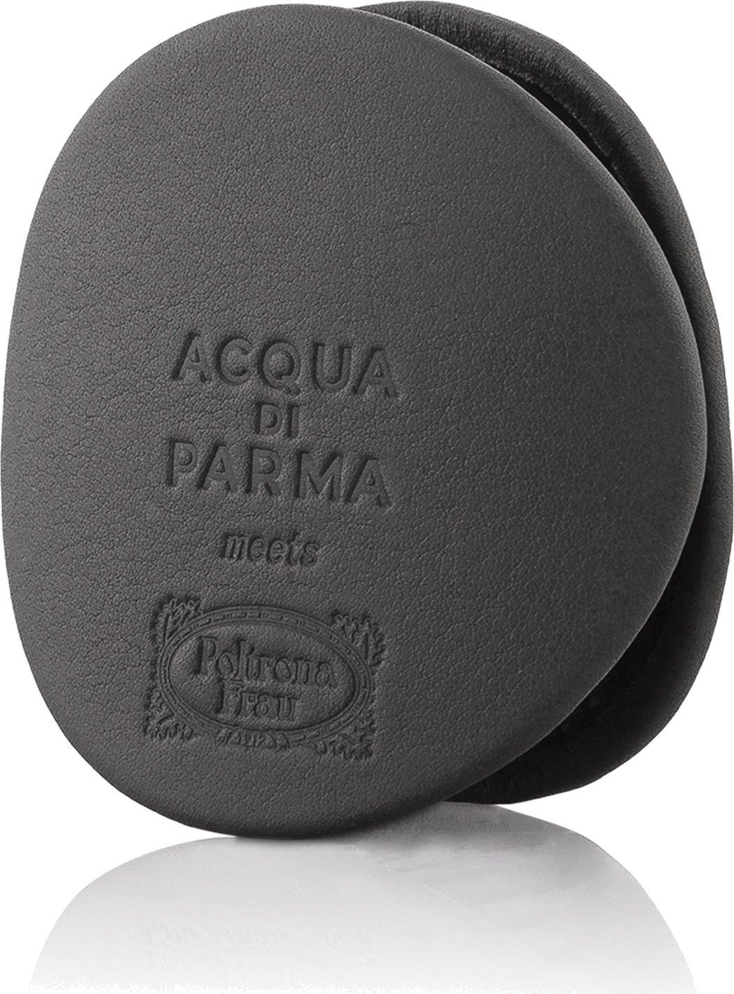 Diffuseur de parfum en cuir pour voiture Acqua Di Parma meets Poltona Frau - Gris vue 3