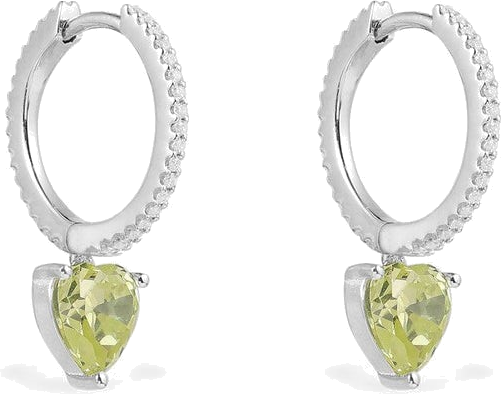 Boucles d'oreilles APM Monaco pour femme en argent 925 et oxyde de zirconium vue 4