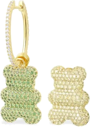 Boucle d'oreille clip individuelle APM Monaco Yummy Bear Wonderland en or jaune - Réf. YE14055XLIY vue 2