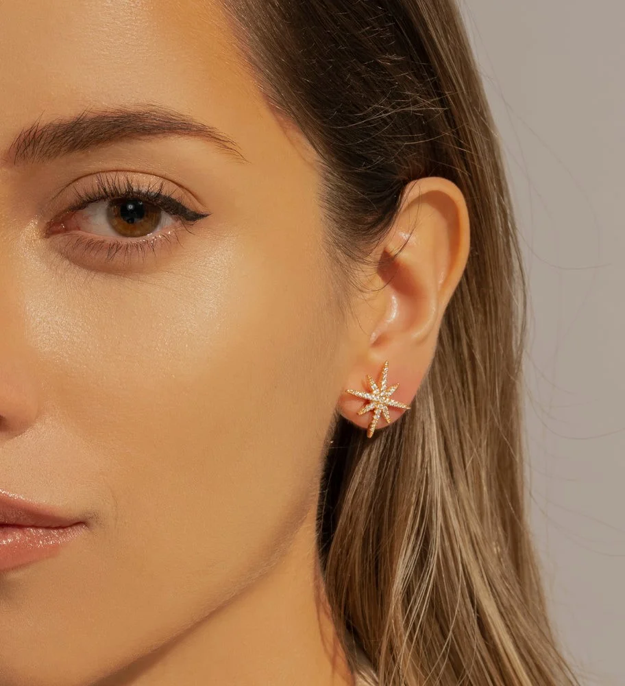 Boucle d'oreille APM Monaco Météorites PE9109XPLRG en plaqué or rose 18K avec perle - Pour femme vue 2