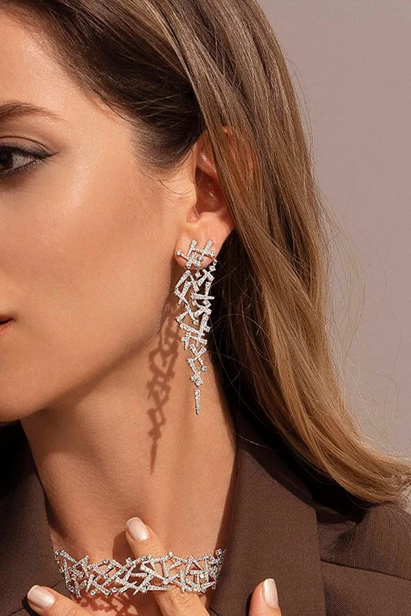 Boucles d'oreilles femme APM Monaco Signature Festival en argent 925, réf. AE13164OX vue 2