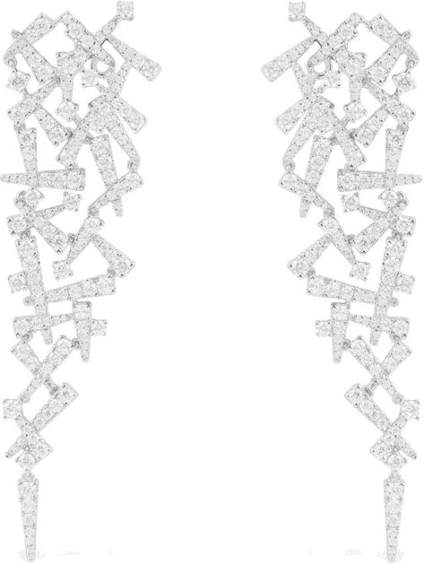 Boucles d'oreilles femme APM Monaco Signature Festival en argent 925, réf. AE13164OX