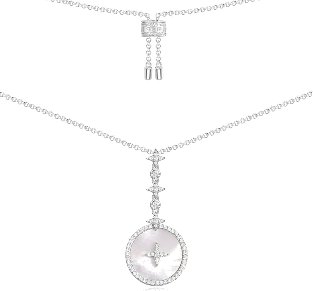 Collier pour Femme APM Monaco AC3965XNA en Argent 925 à Étoiles