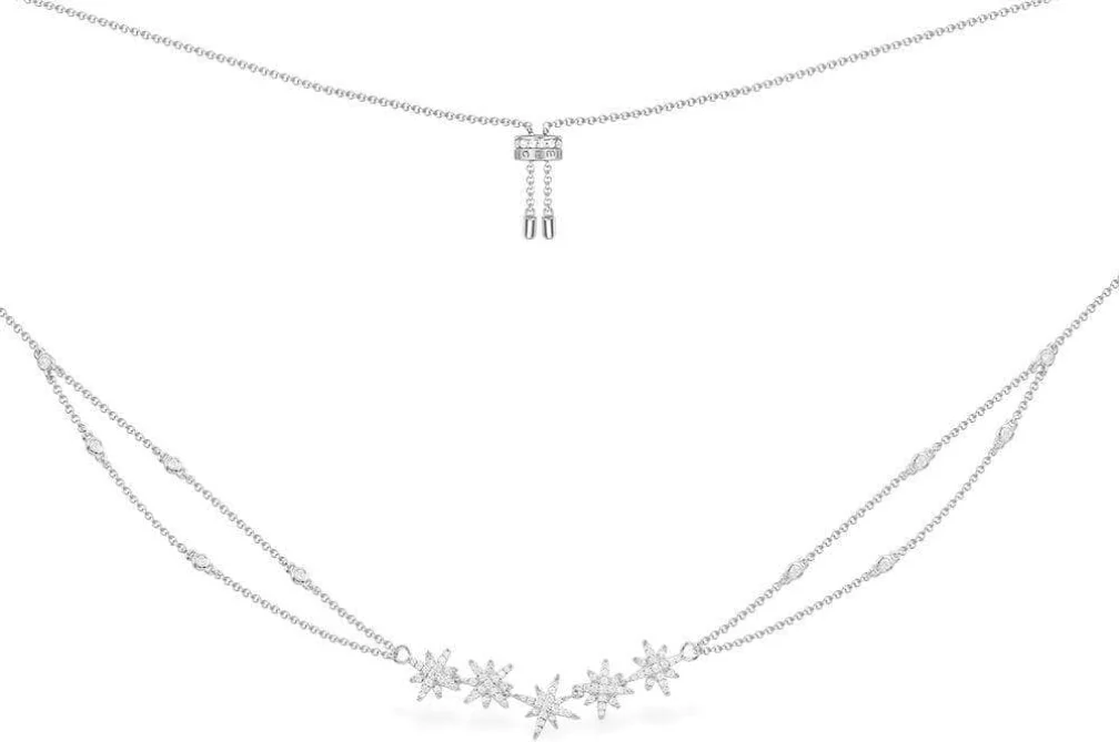 Collier pour Femme APM Monaco Météorites AC5967OX en Argent 925