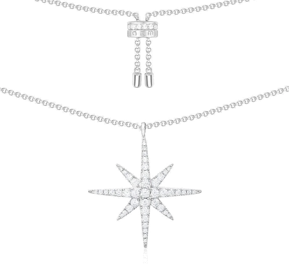 Collier ajustable en argent 925 APM Monaco Météorites, réf. AP9606OX, pour Femme