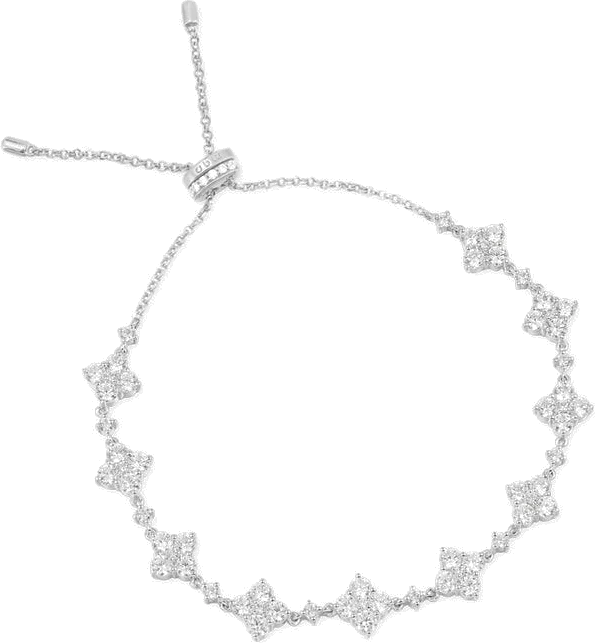 Bracelet ajustable pour femme APM Monaco AB4543OX en argent 925 et zirconium vue 2