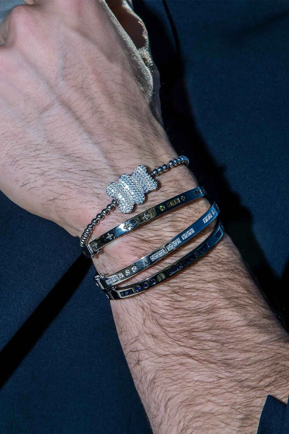 Bracelet unisexe APM Monaco Yummy Bear Mood en argent 925, réf. AB4858XBZ vue 2