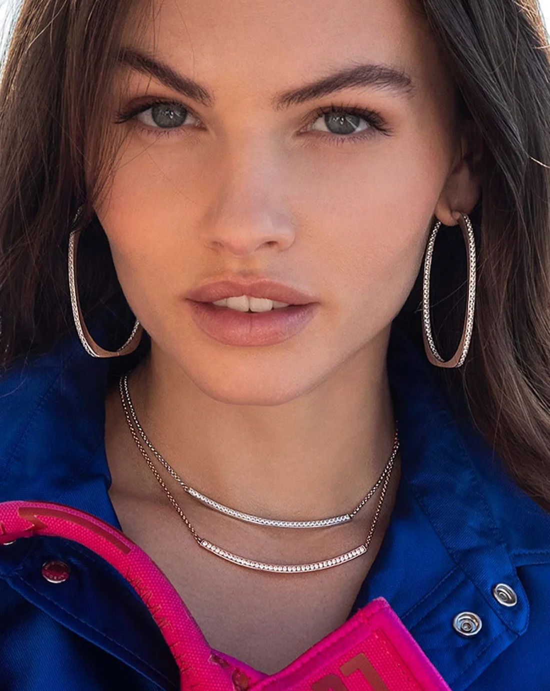 Collier pour Femme APM Monaco PC6707OX en métal plaqué or rose, longueur ajustable vue 2