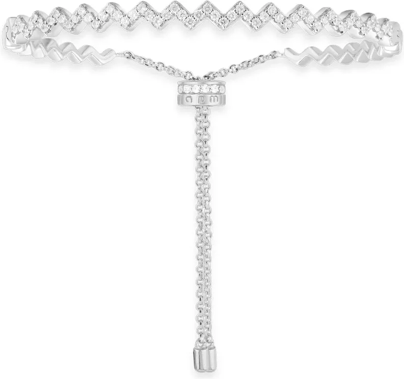 Bracelet ajustable en argent APM Monaco AB3363OX pour femme vue 2
