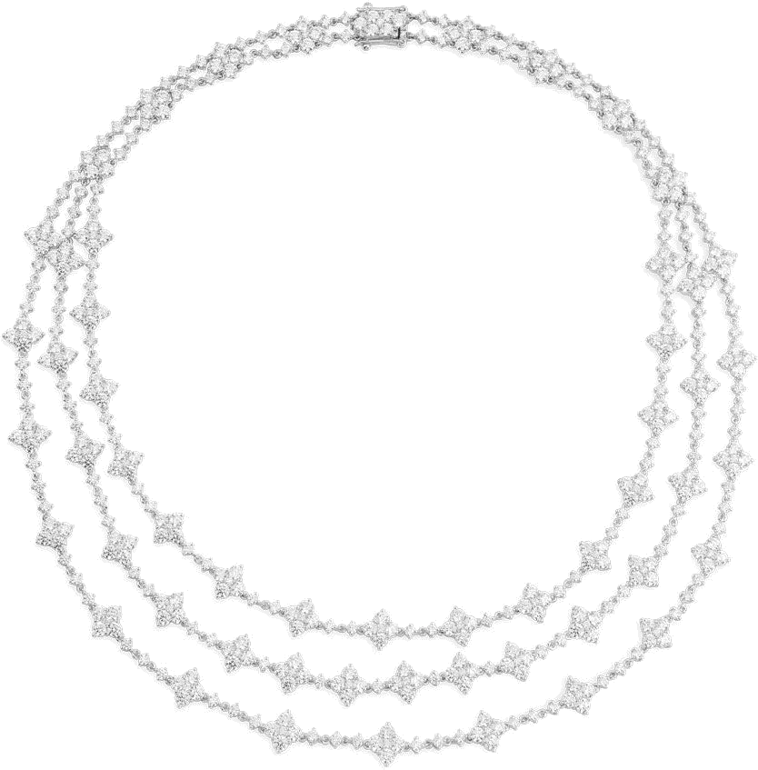 Collier femme APM Monaco AC6515OX triple chaînes argent 925