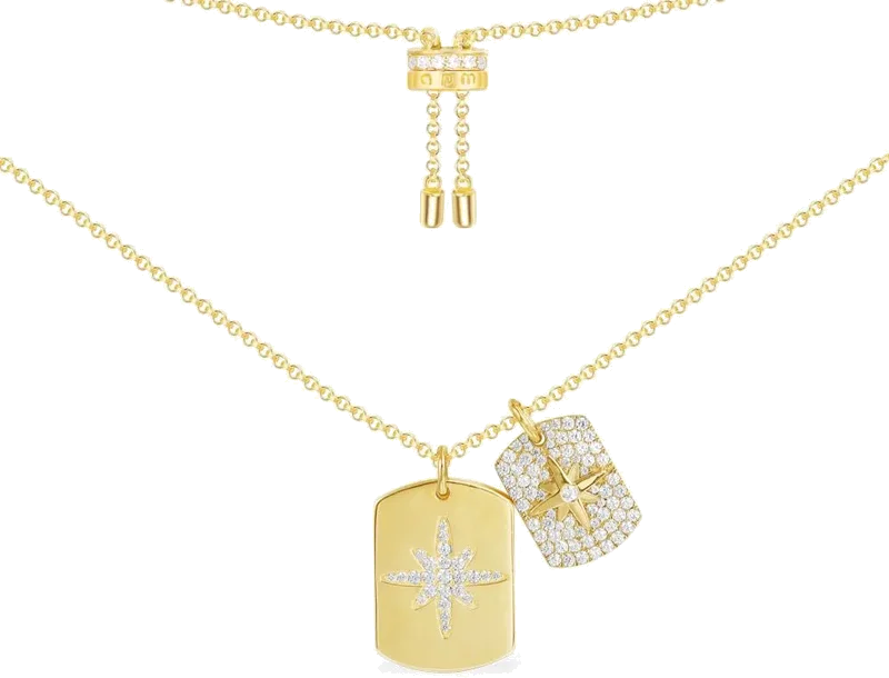 Collier APM Monaco AC4829OXY en plaqué or jaune pour Femme