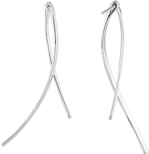 Boucles d'oreilles femme APM Monaco AE9000OX en argent 925 et zirconium vue 2