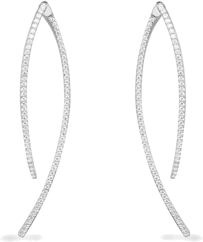 Boucles d'oreilles femme APM Monaco AE9000OX en argent 925 et zirconium