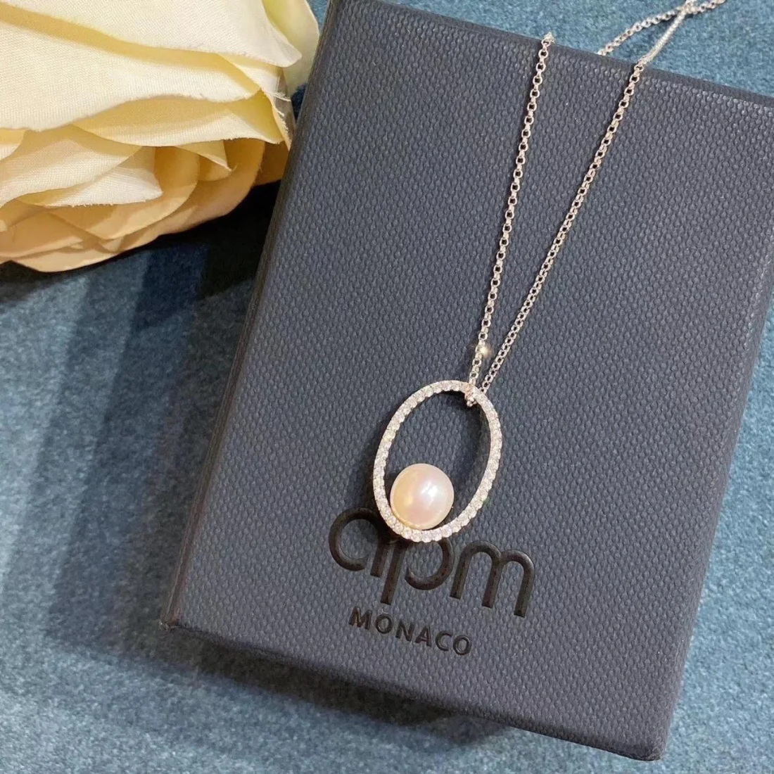 Collier pour Femme APM Monaco Temperament Pearl en Argent 925, Réf. AX035 vue 3