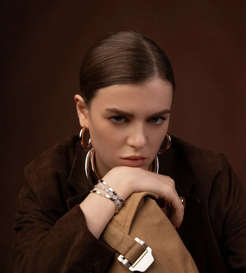 Bracelet APM Monaco Yacht Club YB5343OX en plaqué or jaune pour femme vue 3