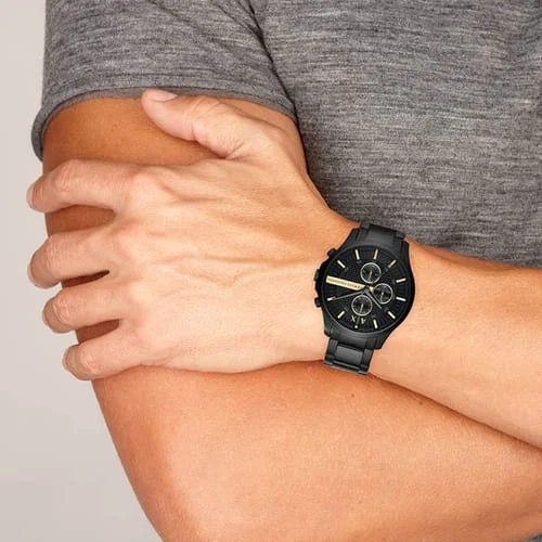 Montre Homme Armani Exchange AX2164 Chronographe Acier Inoxydable Noir vue 5