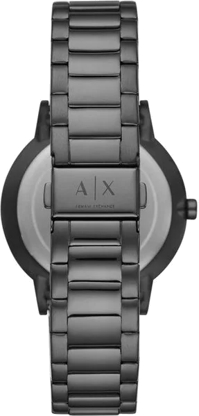 Montre Homme Armani Exchange AX2188 Cadran Transparent Noir Acier vue 2