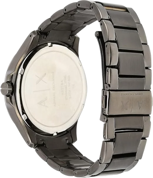 Montre Homme Armani Exchange AX2194 Hampton Acier Gris 46mm vue 3