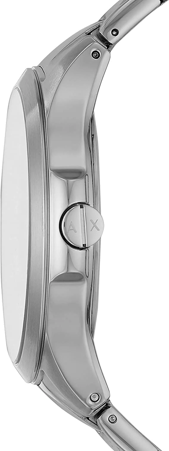 Montre Homme Armani Exchange AX2403 Cadran Bleu Transparent Acier Bicolore vue 2