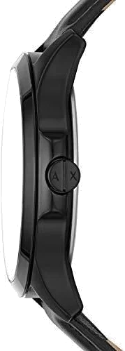Montre Homme Armani Exchange AX2411 Cadran Bleu Bracelet Acier Noir vue 2