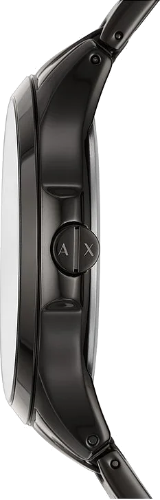 Montre Homme Armani Exchange AX2413 en Acier Inoxydable Noir IP vue 3
