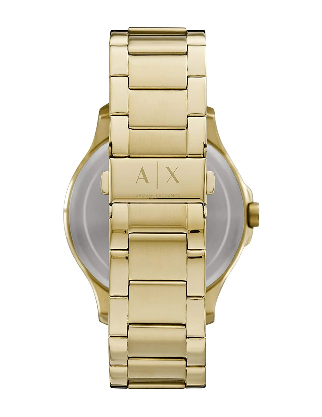 Montre Homme Armani Exchange AX2415 en Acier Doré Jaune vue 2