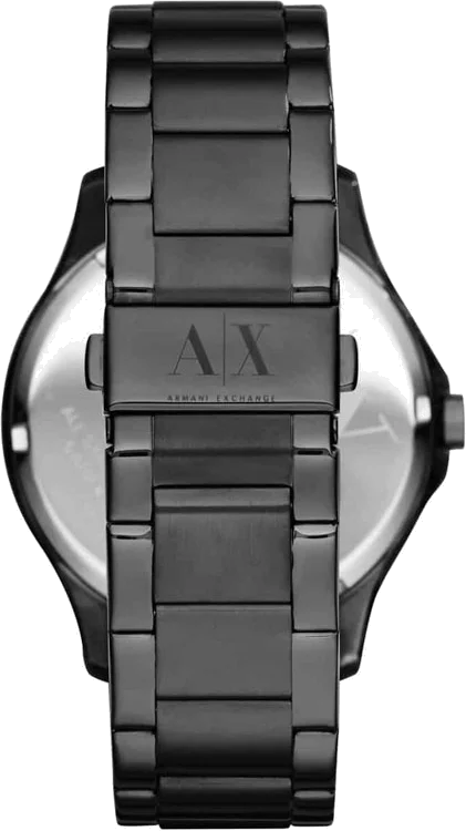 Montre Homme Armani Exchange AX2150 - Cadran et bracelet acier noir vue 3