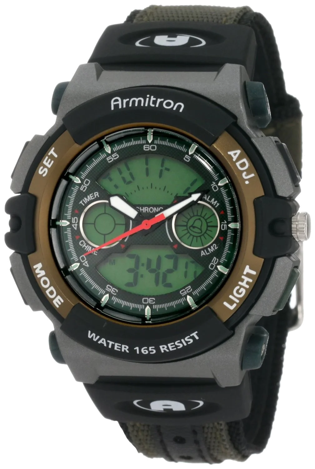Montre Homme Armitron 201437GRN