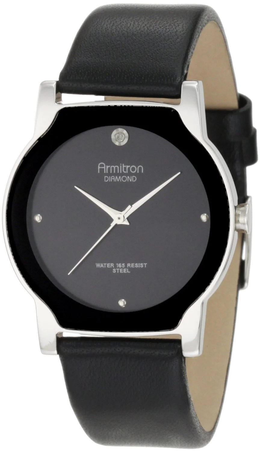 Montre Homme Armitron 204411BKSVBK Diamond