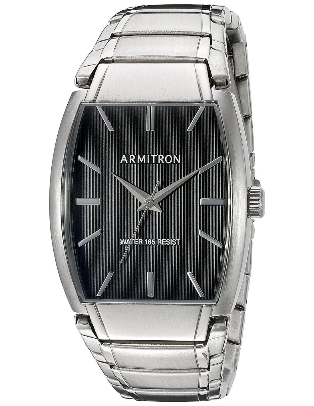 Montre Homme Armitron 20/5117BKSV Argent