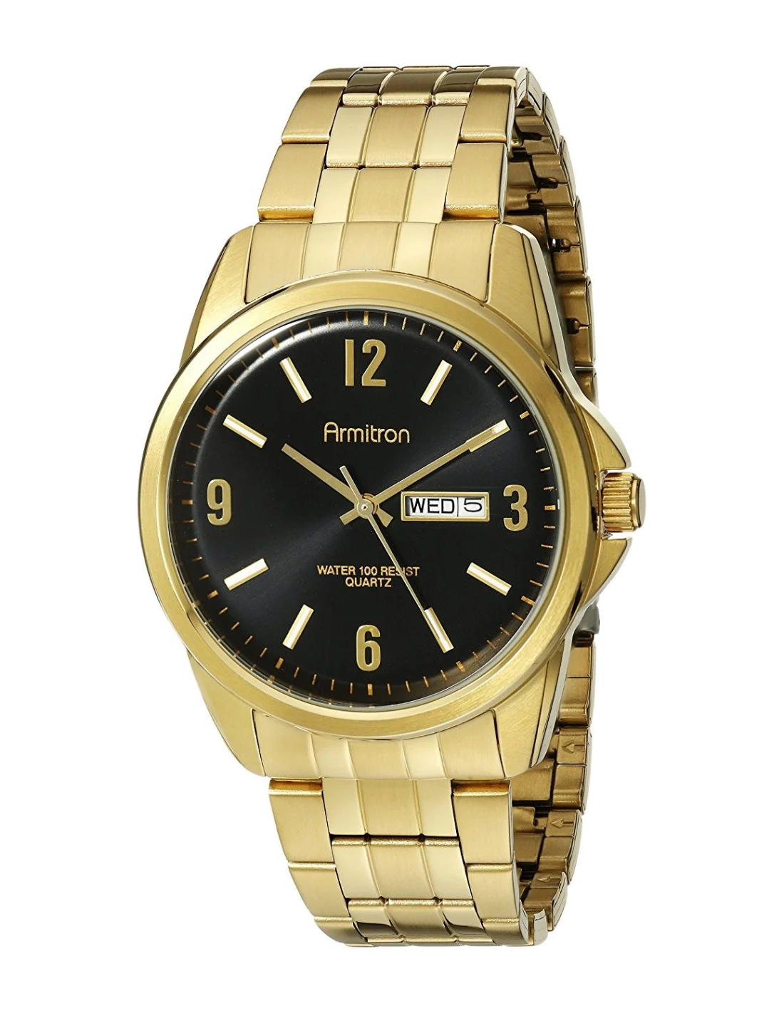 Montre Homme Armitron 20/5049BKGP Or