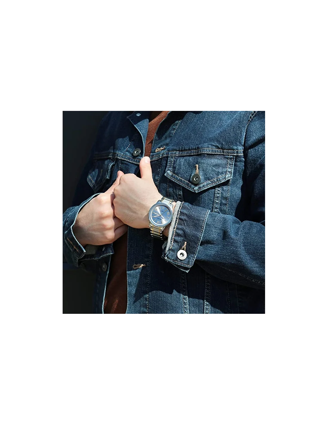 Montre Homme Armitron 20/4935SVTT Cadran Gris Acier Inoxydable vue 3