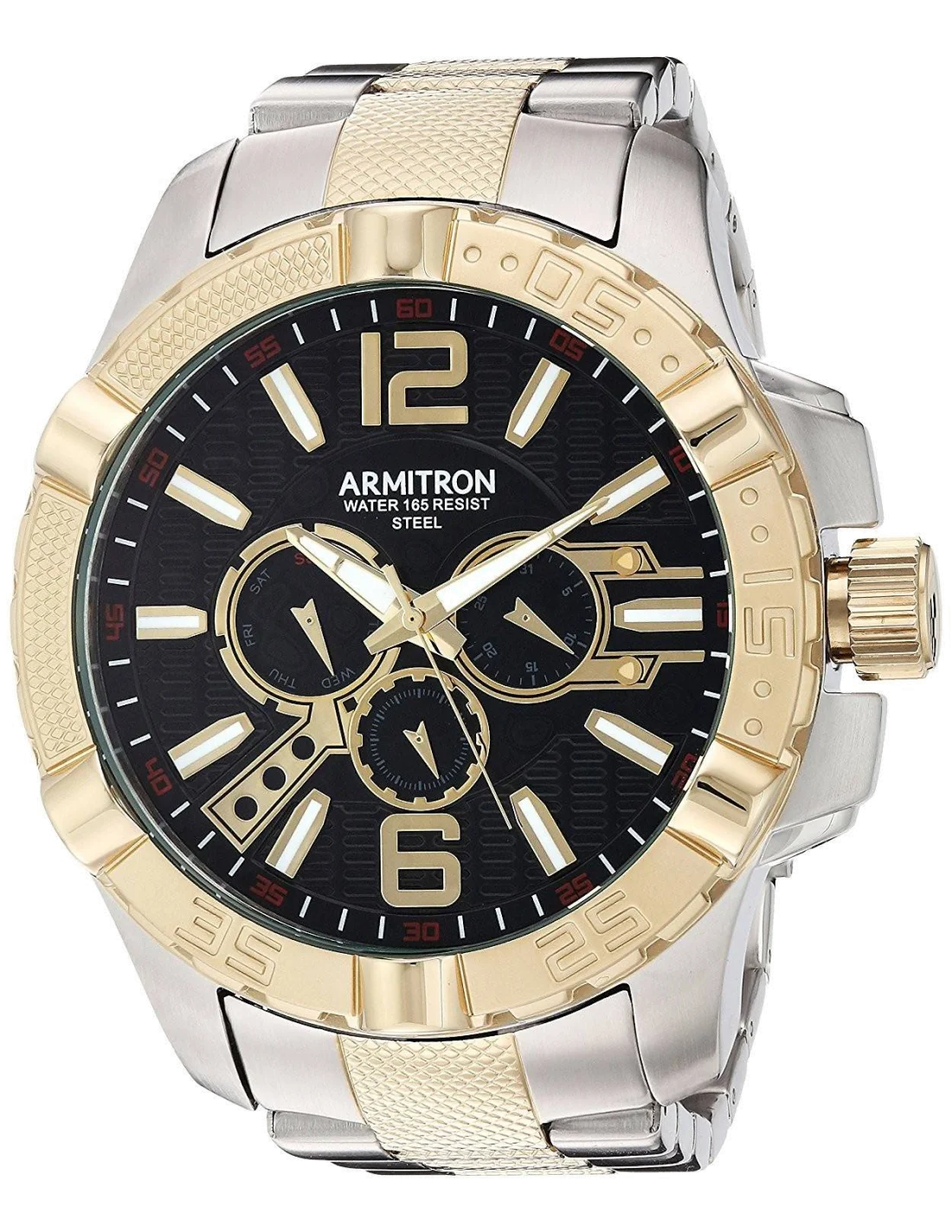 Montre Homme Armitron 20/5209BKTT Argent