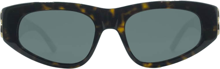 Lunettes de soleil femme Balenciaga Everyday BB0095S - Ecaille vue 2