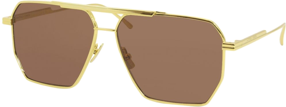 Lunettes de soleil Bottega Veneta Minimalist BV1012S en métal