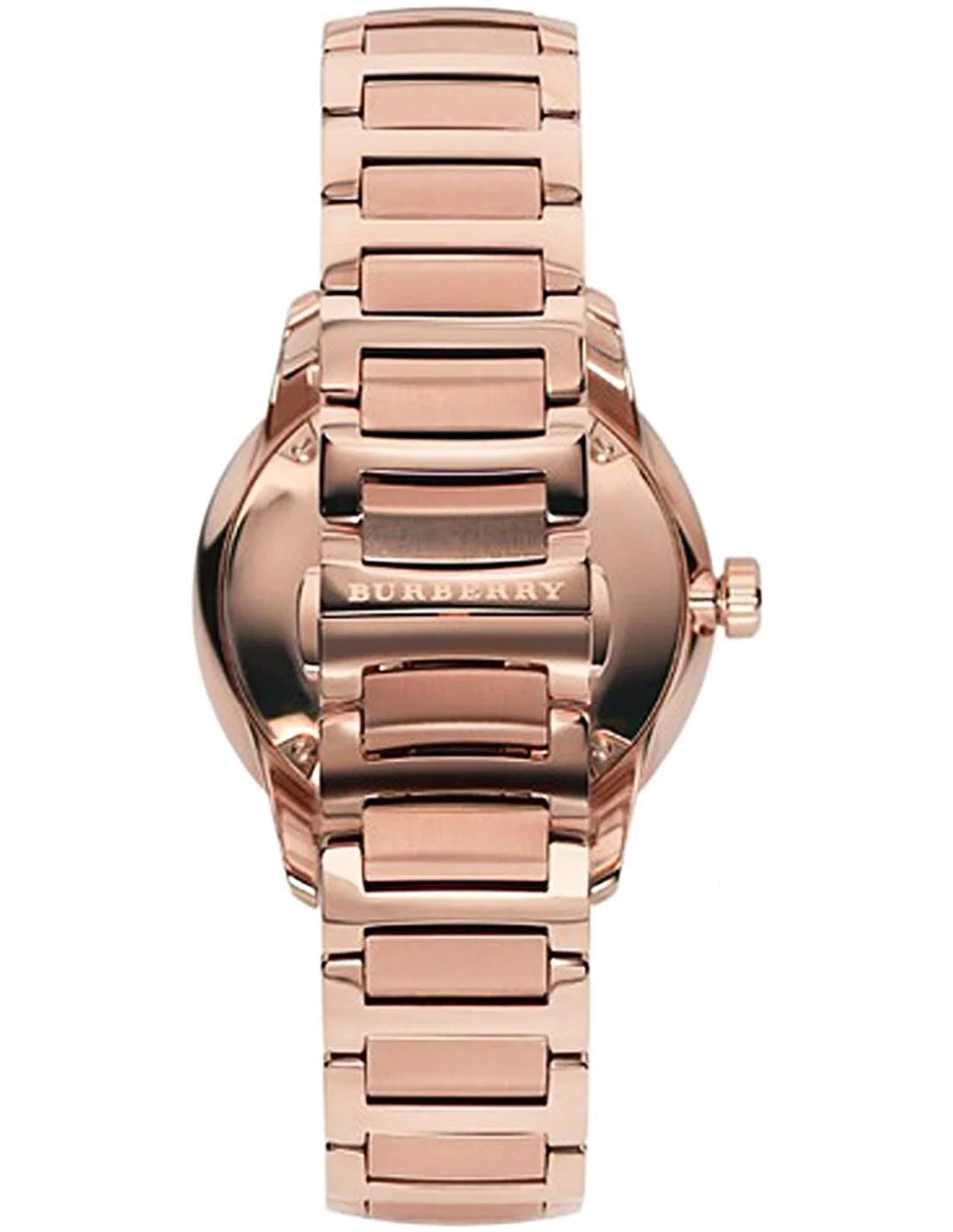 Montre Burberry BU10013 Homme en Acier Inoxydable Doré Rose vue 2