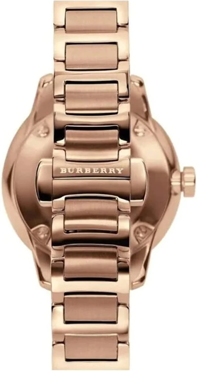 Montre Femme Burberry BU10116 Acier Inoxydable Or Rose 32mm vue 2