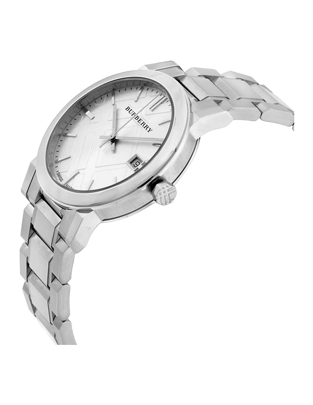 Montre Homme Burberry The City BU9000 Cadran Argent Acier Inoxydable vue 2