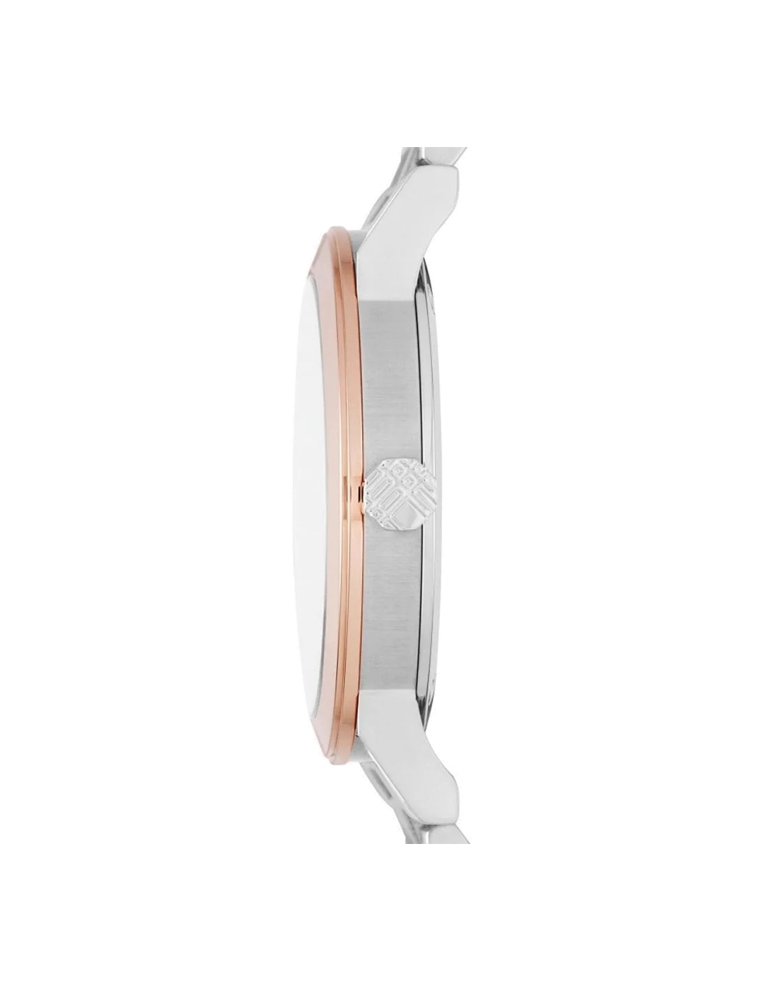 Montre Homme Burberry The City BU9006 en Acier Bicolore Argent et Or Rose vue 2