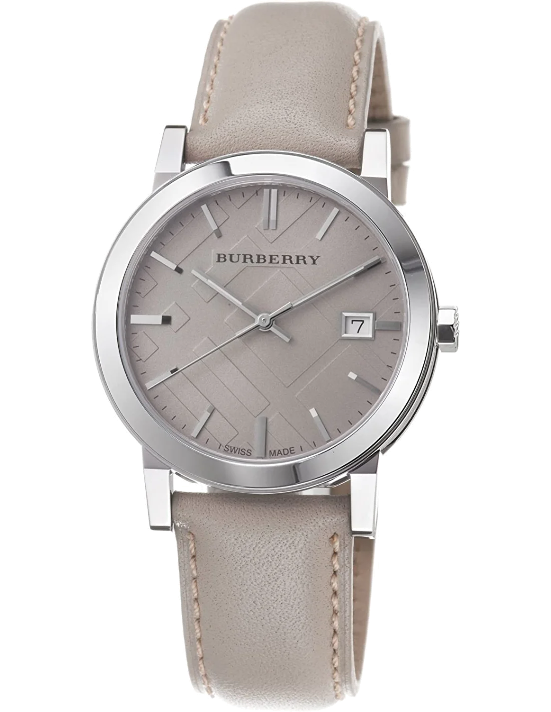 Montre Homme Burberry BU9010 Heritage Cadran Beige Texturé