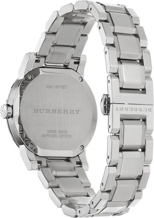 Montre Femme Burberry BU9100 The City Acier Argent Swiss Made vue 2