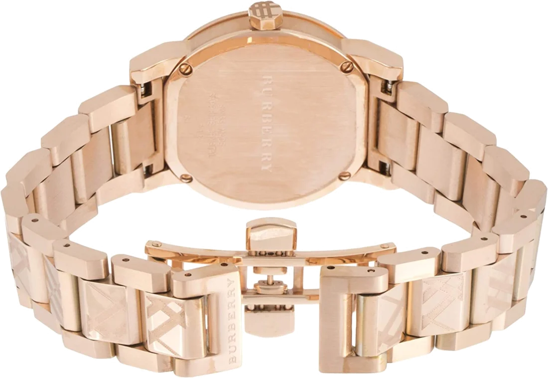 Montre Burberry BU9146 The City Femme Acier Inoxydable Or Rose Swiss Made vue 4