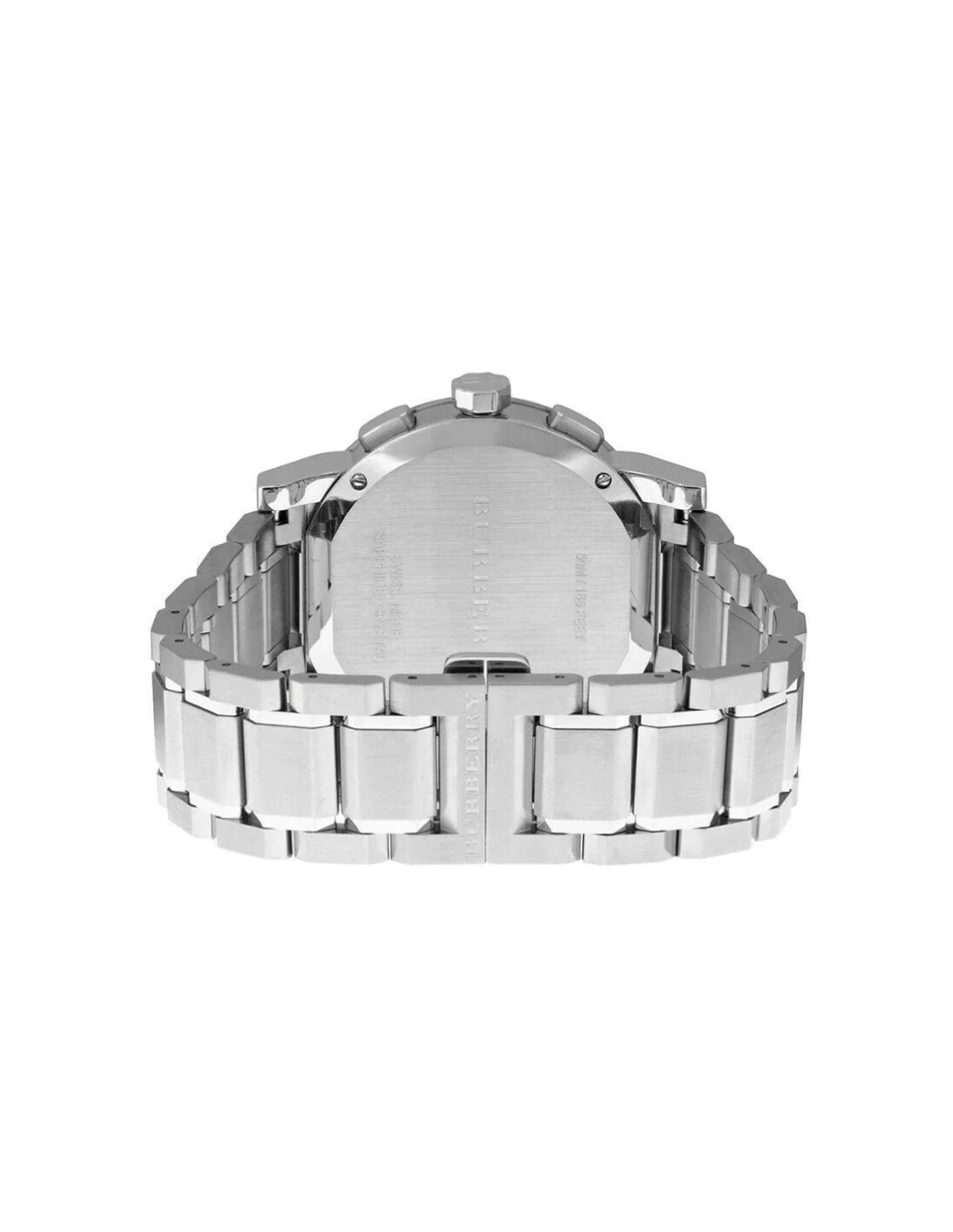 Montre Homme Burberry BU9351 Chronographe Acier Cadran Noir vue 3