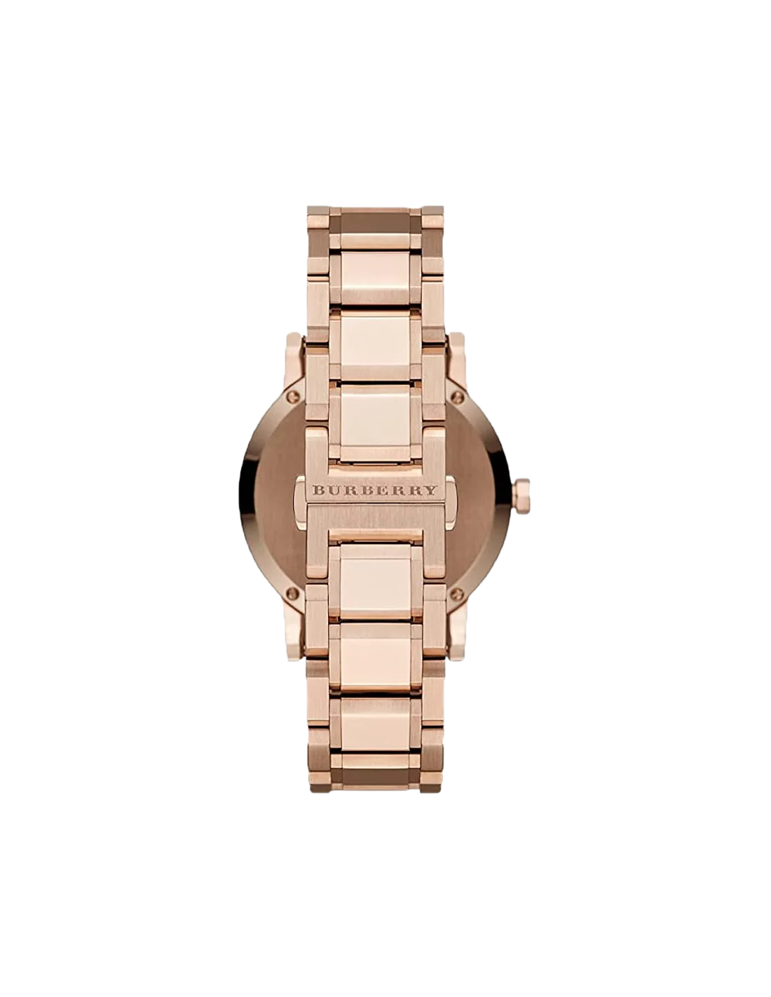 Montre Homme Burberry BU9353 Chronographe Acier Or Rose - Cadran Marron vue 4