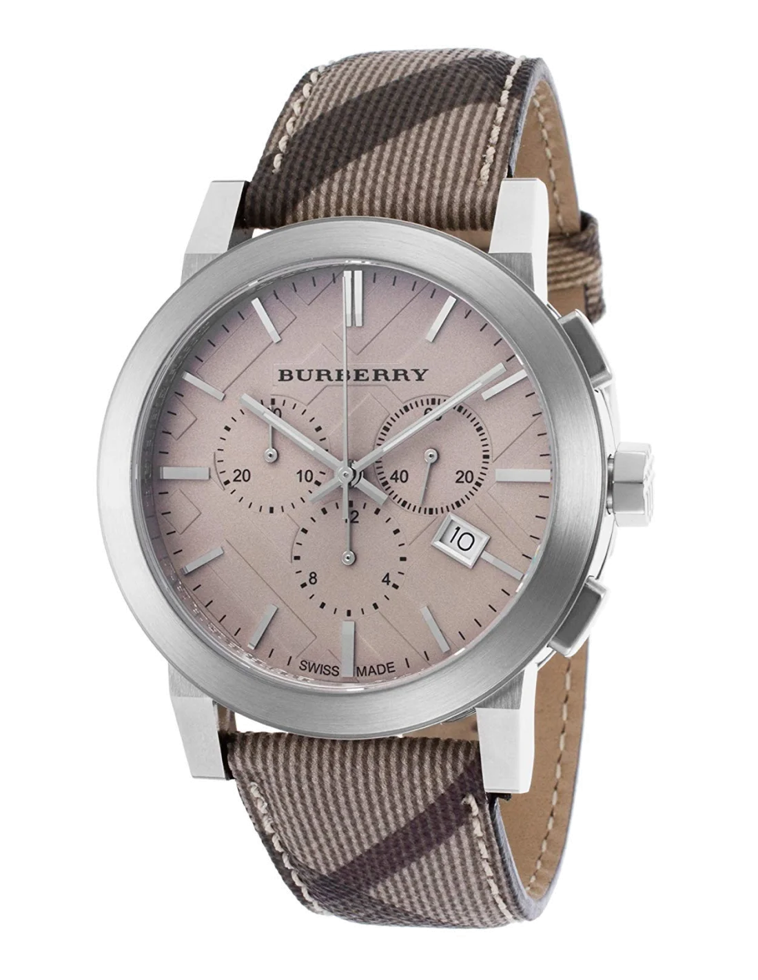 Montre Homme Burberry BU9361 Cadran et Bracelet Marron Cuir