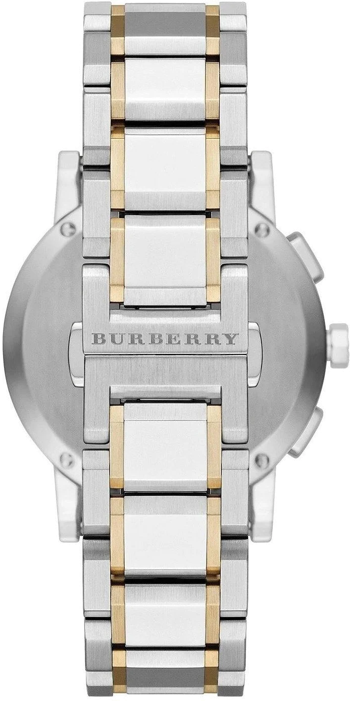 Montre Burberry BU9751 The City Acier Bicolore Argent/Or - Unisexe vue 2