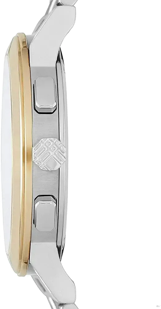 Montre Burberry BU9751 The City Acier Bicolore Argent/Or - Unisexe vue 3
