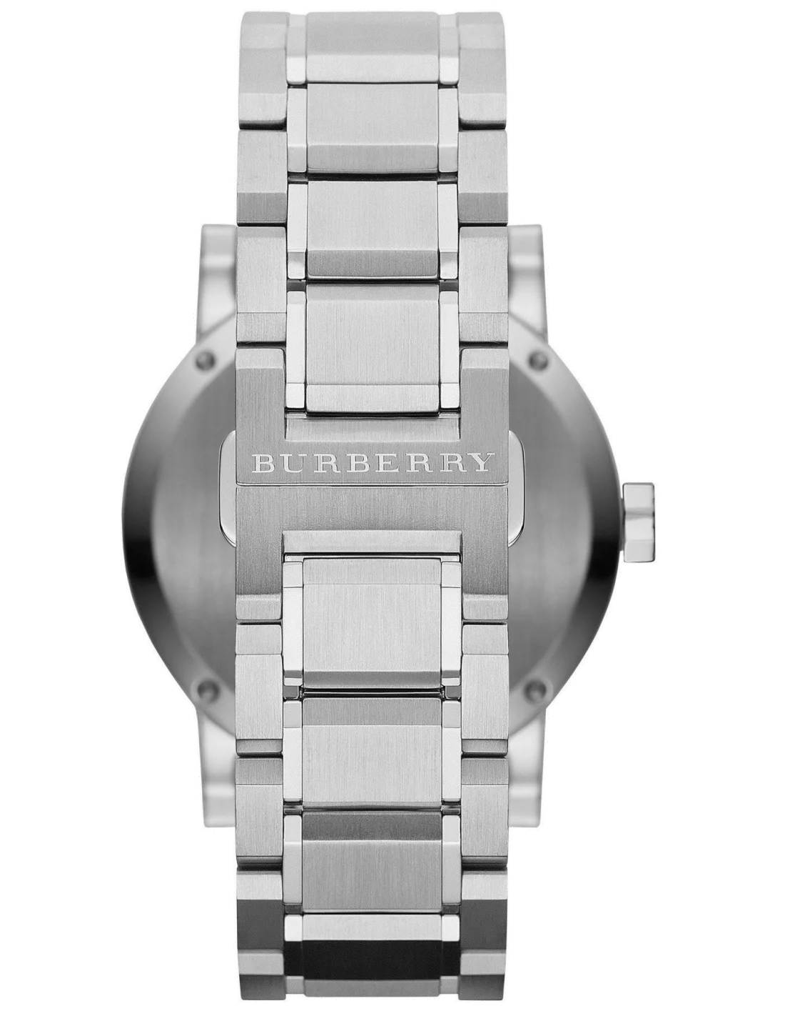 Montre Homme Burberry BU9900 Cadran et Bracelet Acier Inoxydable Argent vue 2